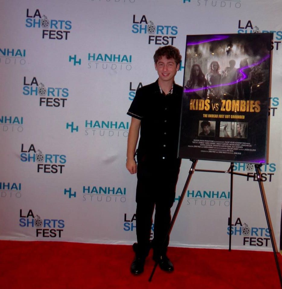 Austin Levenson Kids vs. Zombies 2015 LA Short Film Festival