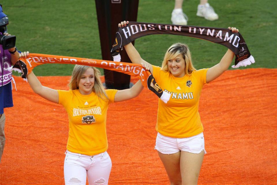 Delivered Game Ball for Houston Dynamo vs Chicago Fire game