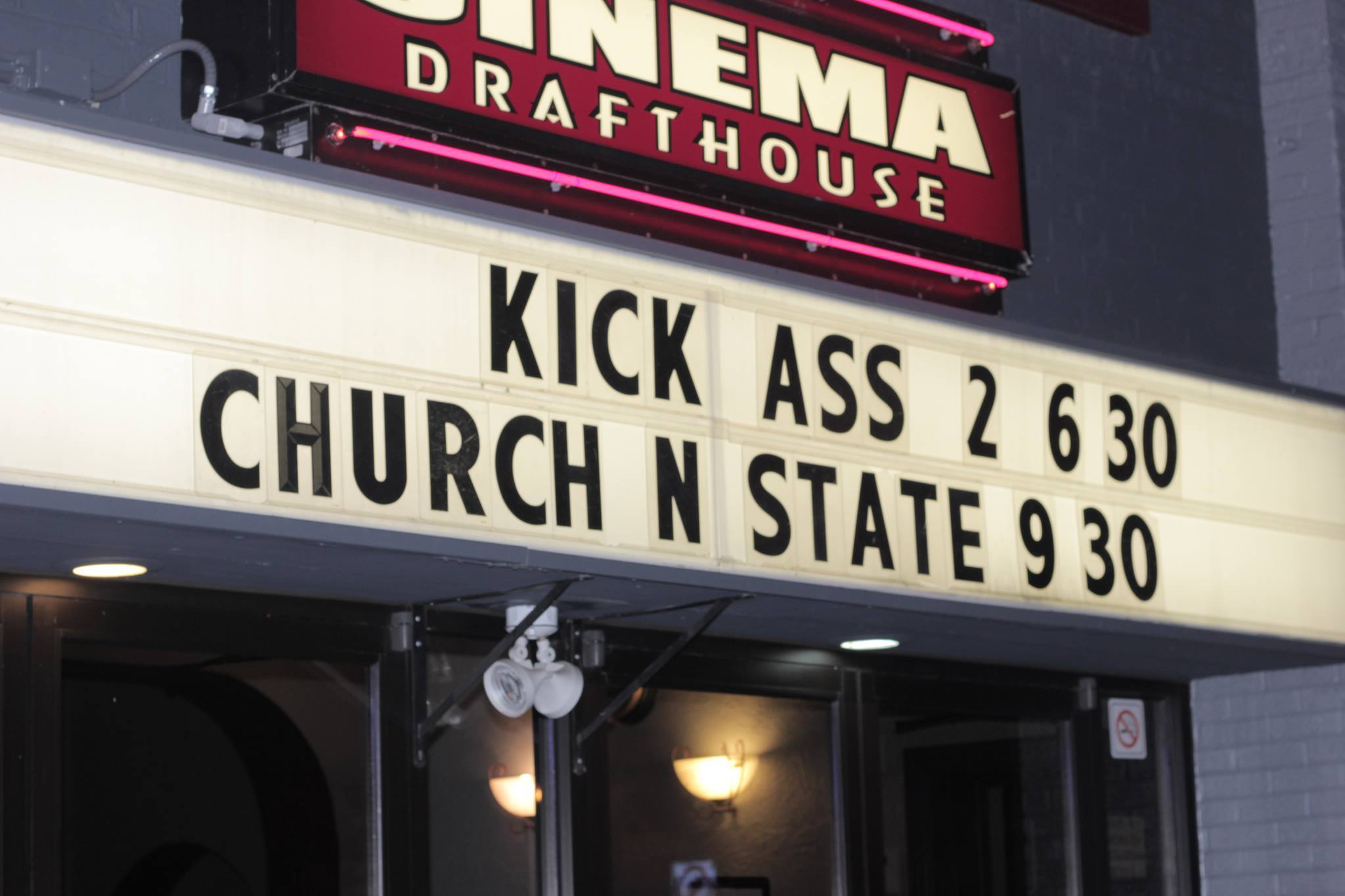 From screening of the film Church N' State