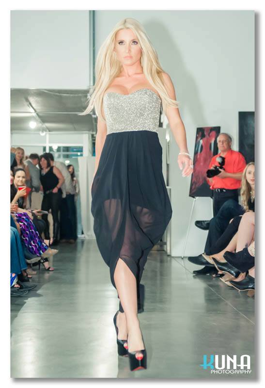 Model - Vendella Sonia For Runway Show Privileged Clothing Company Summer 2013