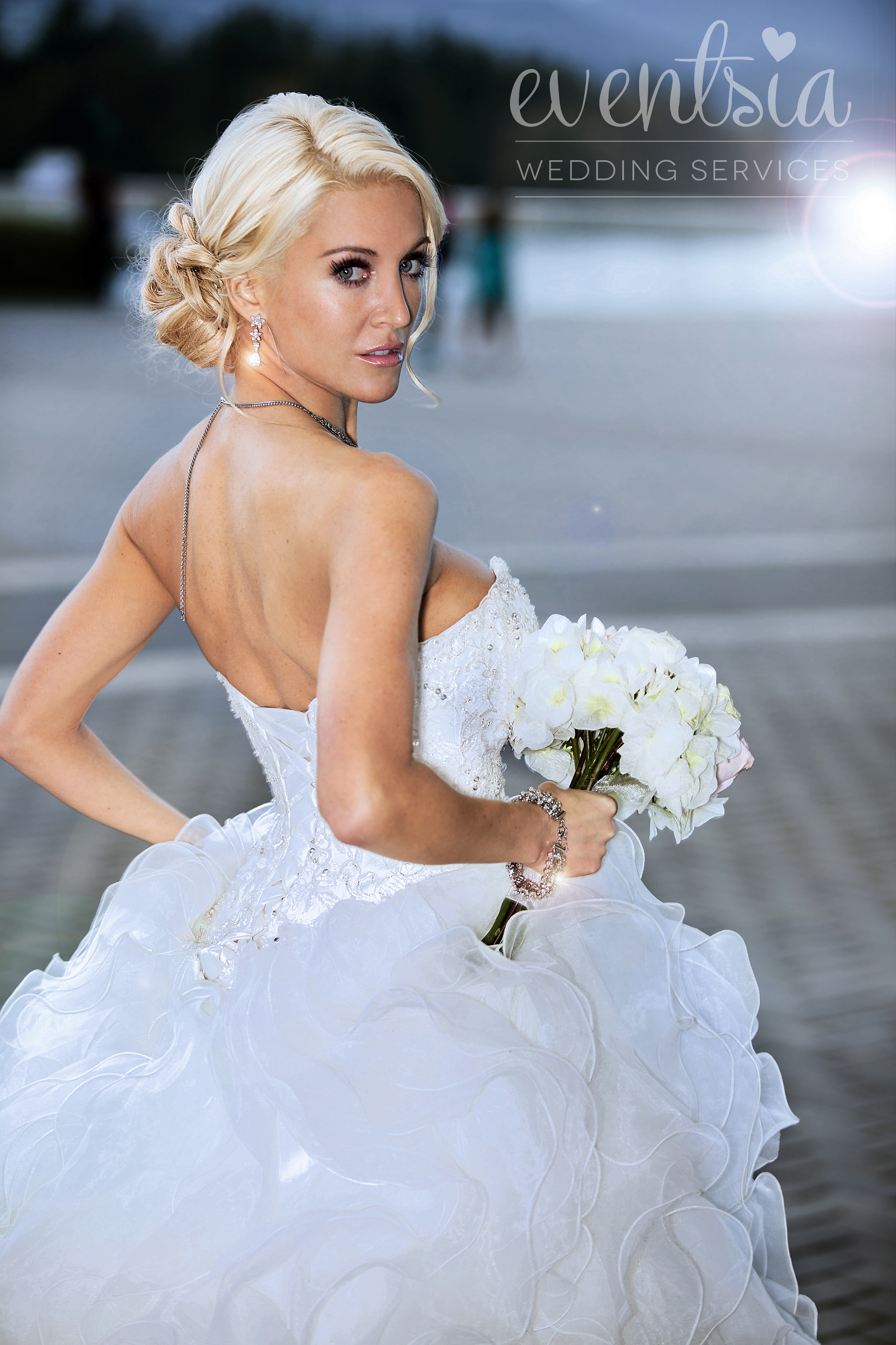 Model: Vendella Sonia Bridal editorial for Eventsia