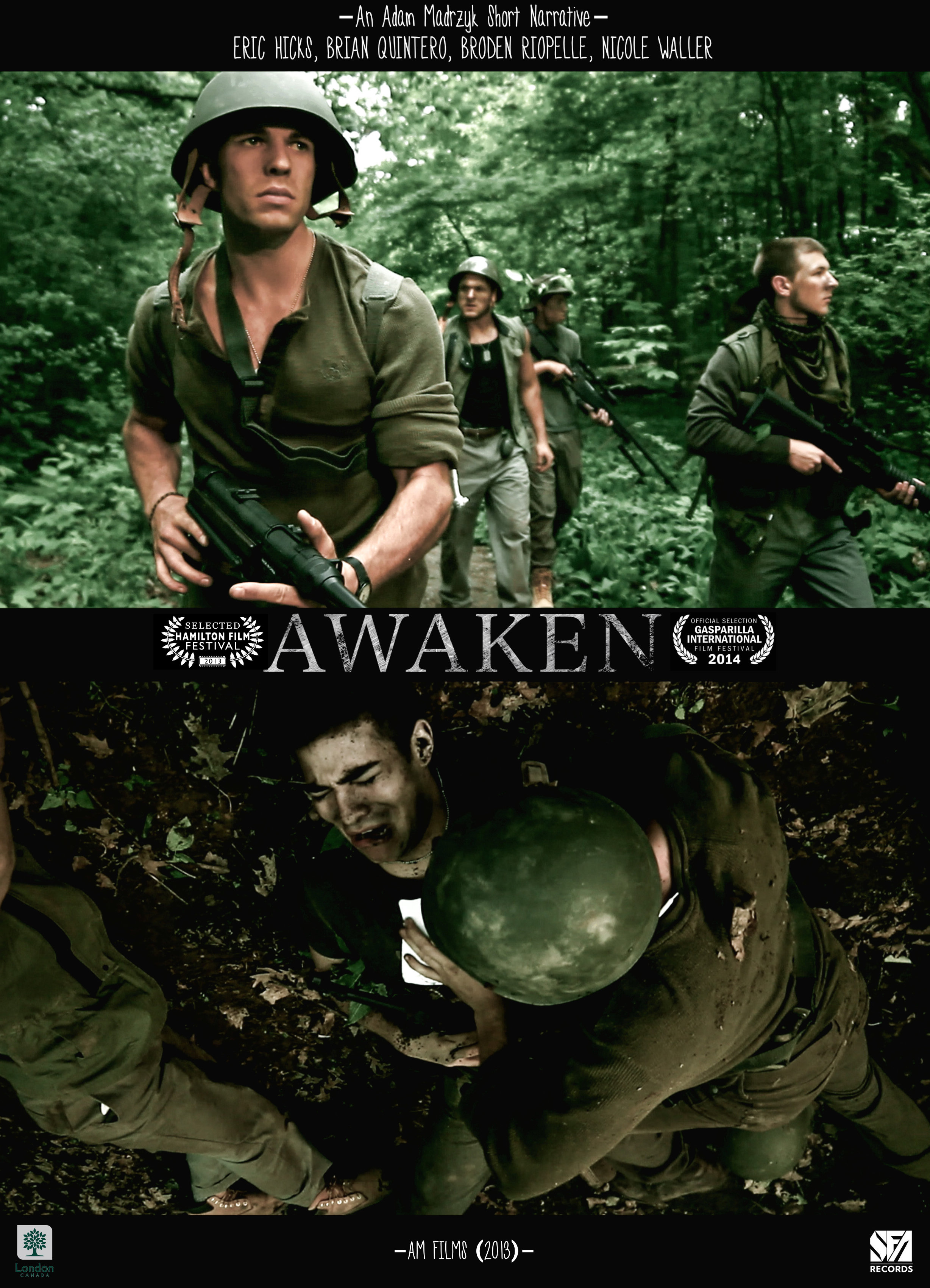 Official 2013 Film Poster for -Awaken (2013)