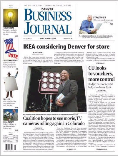 Cover of Denver Business Journal
