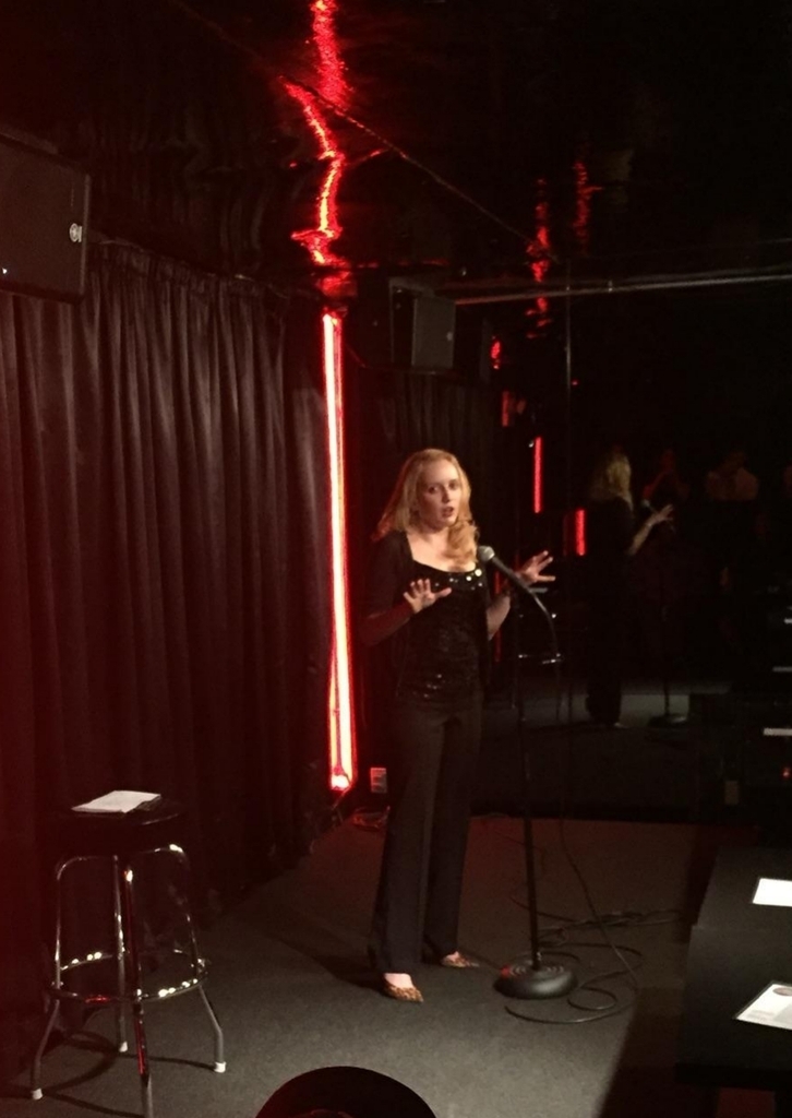 Performing at The Comedy Store