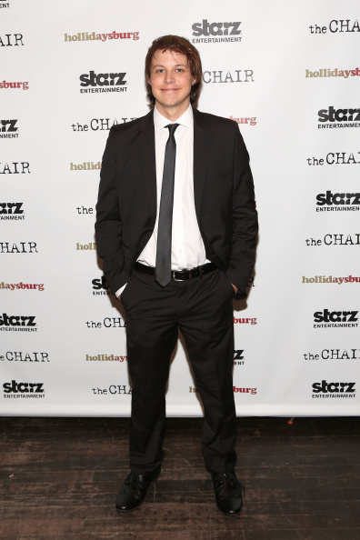 Tristan Erwin at the red carpet premiere of 'Hollidaysburg' in New York City.