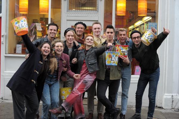 Karina Fernandez, Andrew Scott, Jessie Cave, Freddie Fox, Dominc West, Faye Marsay, Joshua Hill, Ben Schnetzer, Chris Overton and Joe Gilgun. Pride 2014