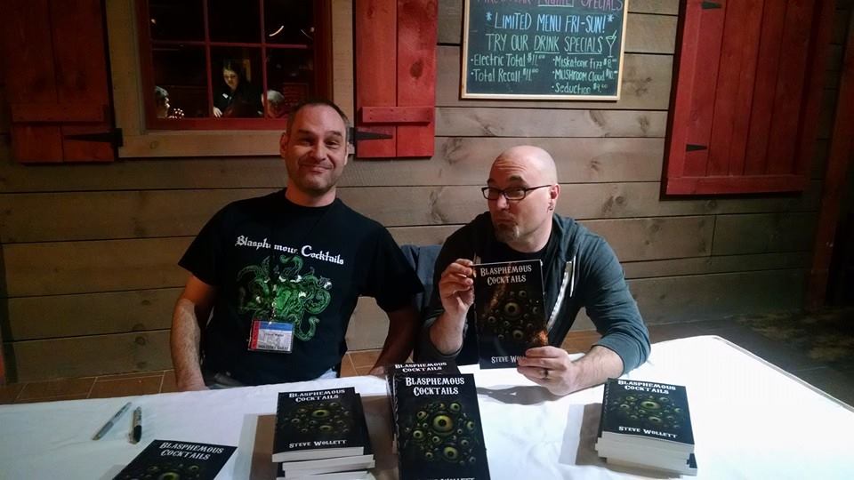 Blasphemous Cocktails Book signing at TotalCon 29