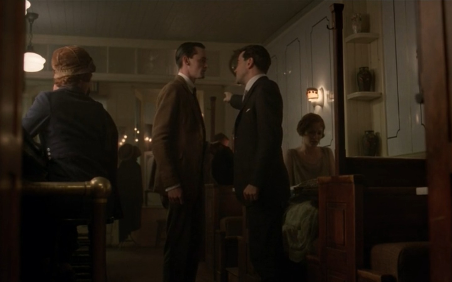 David McElwee and Ron Livingston in Boardwalk Empire