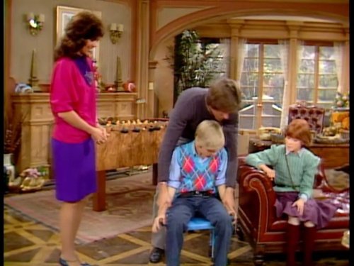 Still of Erin Gray, Ricky Schroder, Joel Higgins and Allison Smith in Silver Spoons (1982)