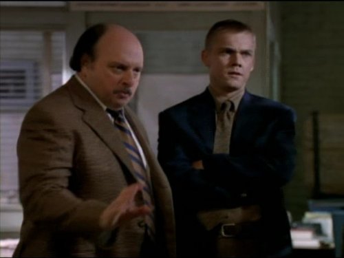 Still of Dennis Franz and Ricky Schroder in NYPD Blue (1993)