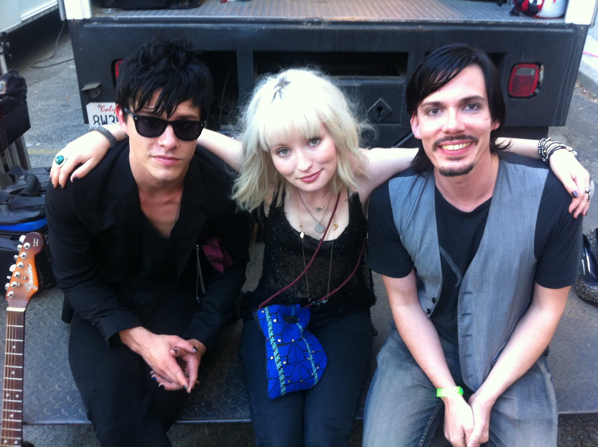 onset for Plush with Emily Browning and Xavier Samuel
