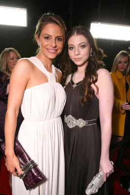 Michelle Trachtenberg and Maria Menounos