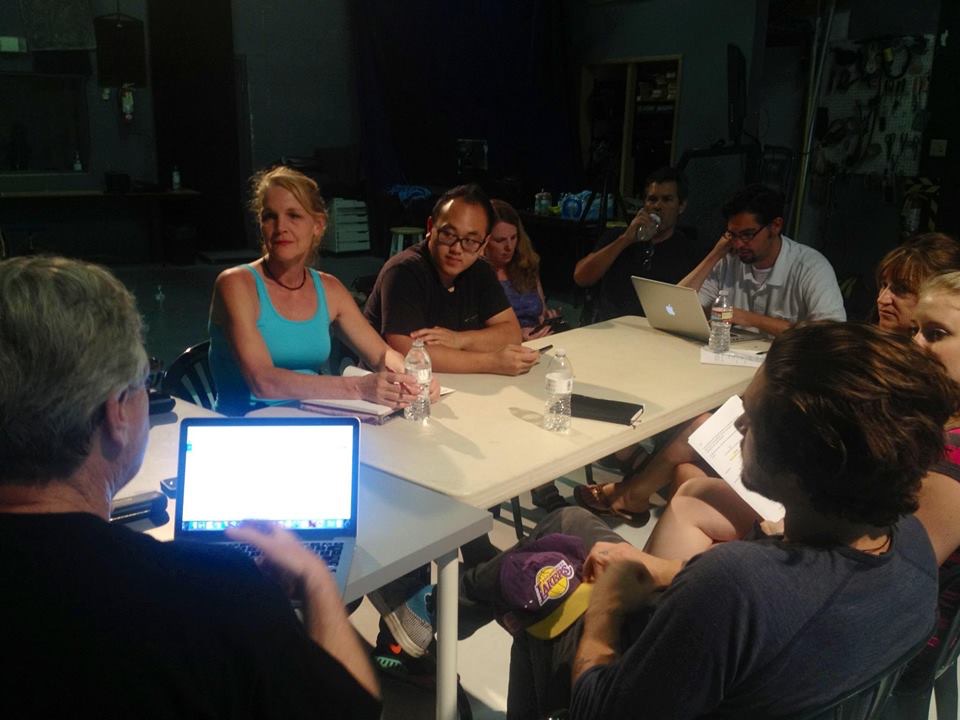 Scene from table reading 2015