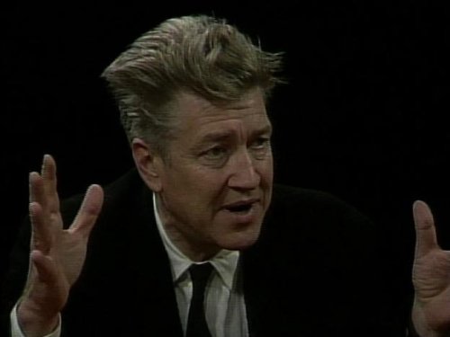 Still of David Lynch in Charlie Rose (1991)
