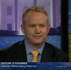 Historian and Museum expert Taylor Stoermer appearing on C-SPAN's 