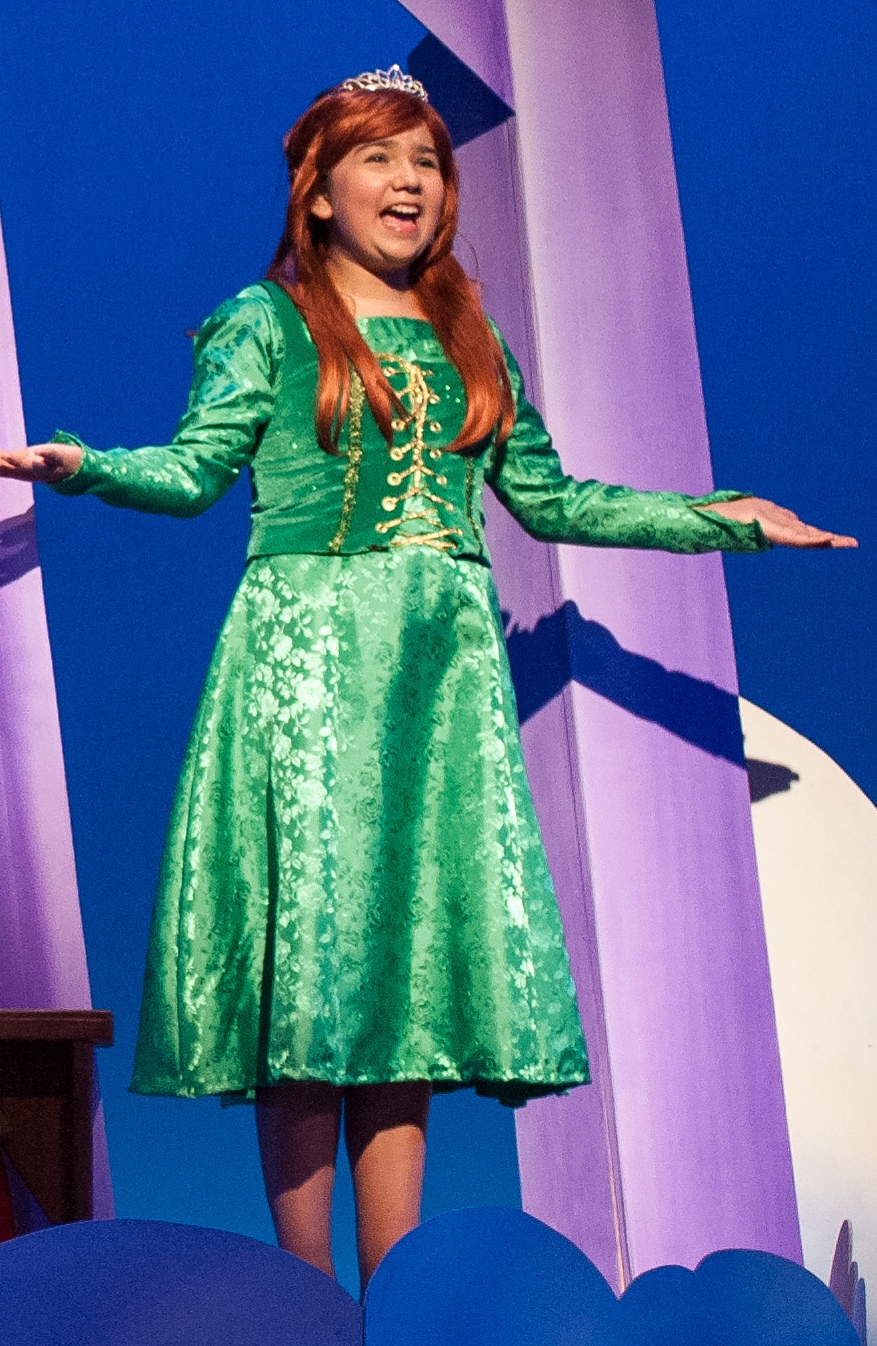 In Shrek the Musical as Teen Fiona