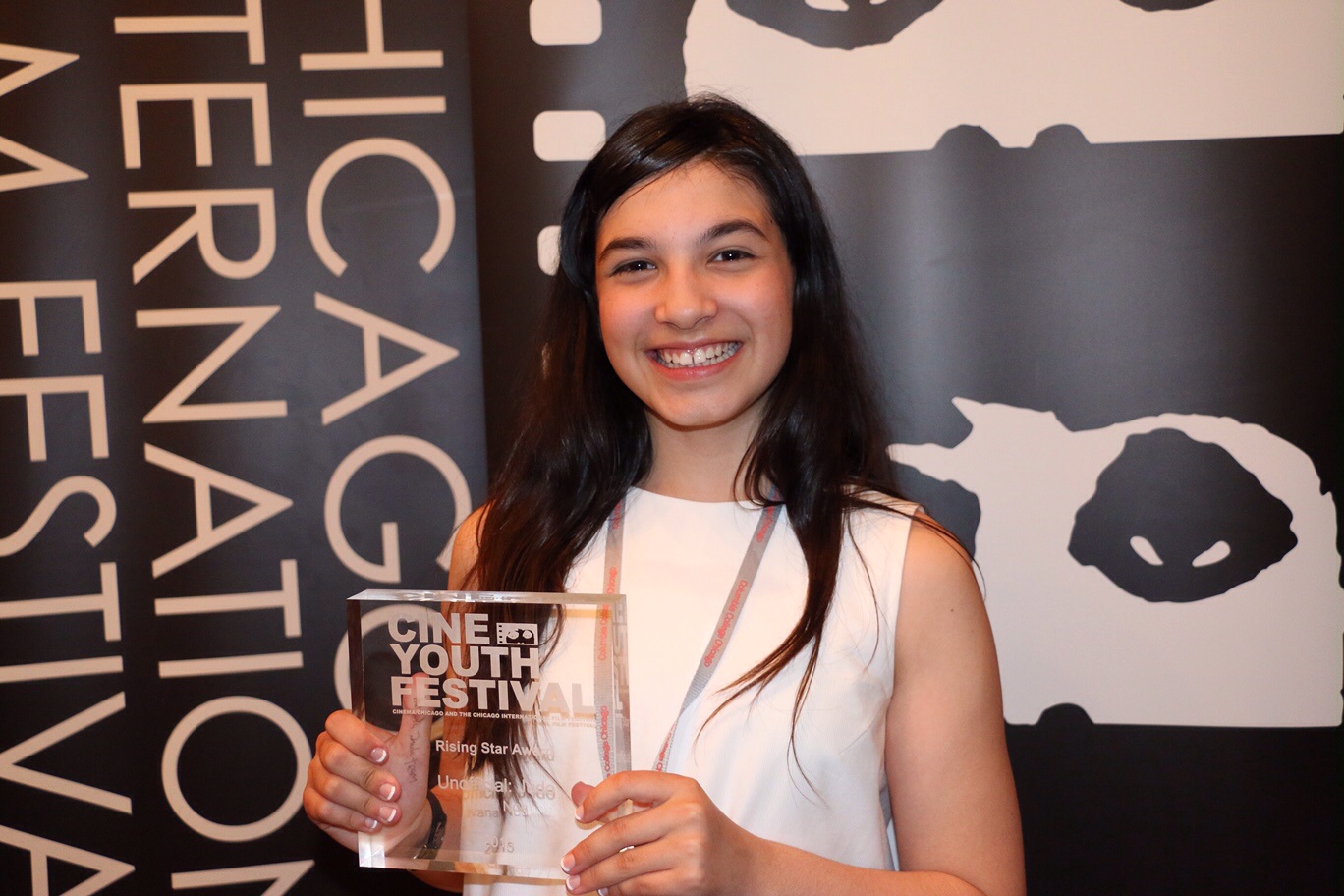 Ivana Noa receives Rising Star award at CineYouth Chicago Film Festival