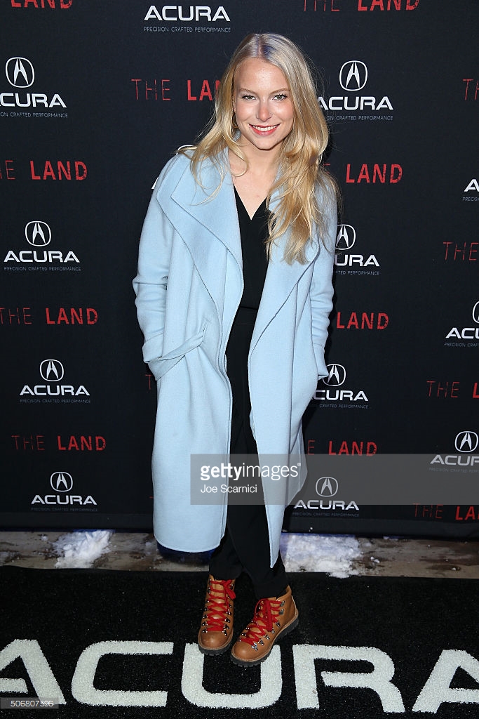 Danielle Lauder attends 'The Land' party at the Acura Studio at Sundance Film Festival