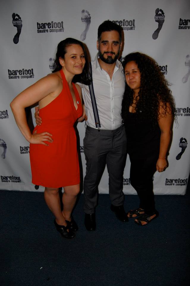 With Artistic Director/Actor Francisco Solorzano at Barefoot Theatre/Barefoot Studio Pictures Gala
