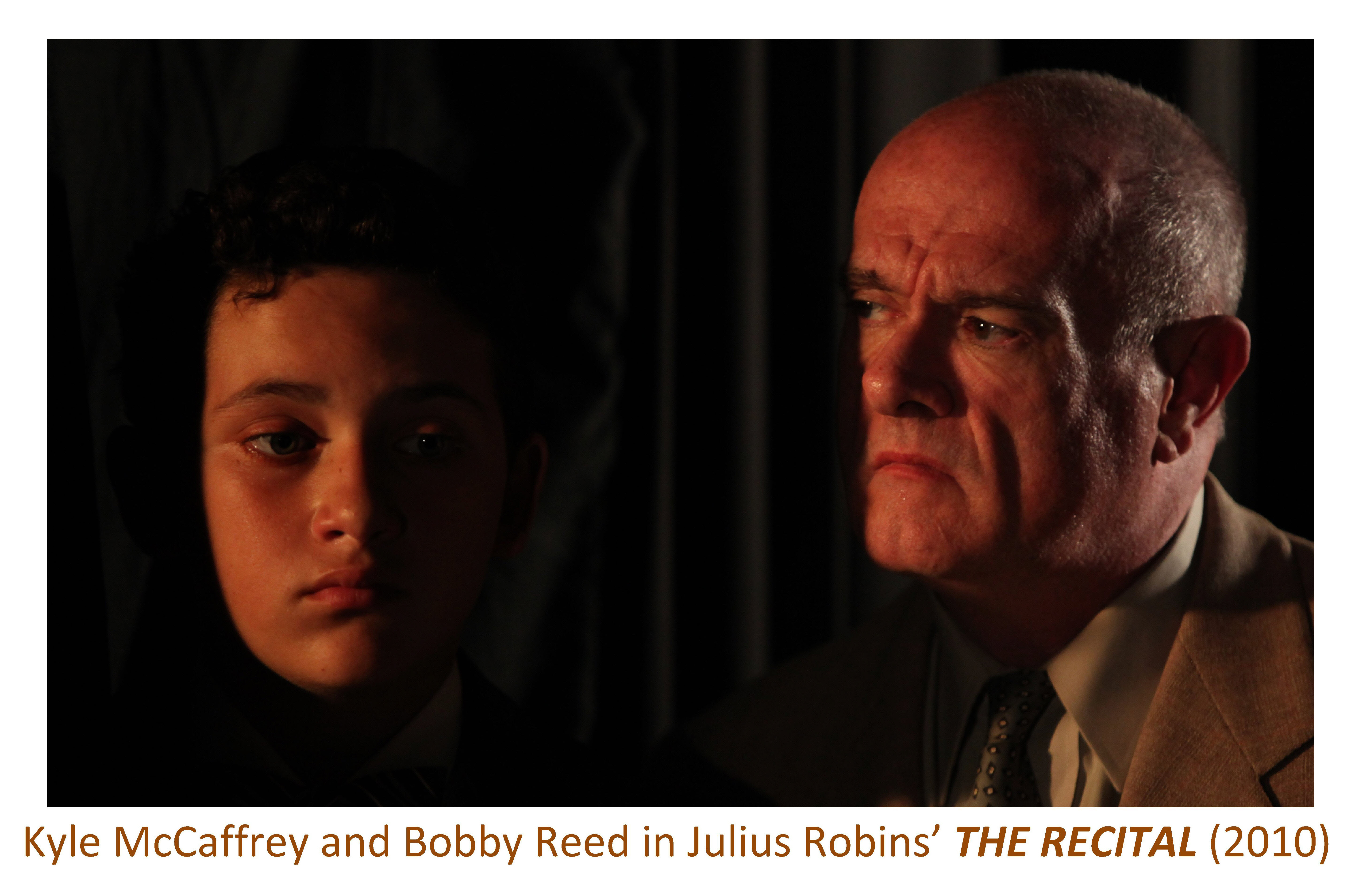 Kyle McCaffrey and Bobby Reed in Julius Robins THE RECITAL (2010)