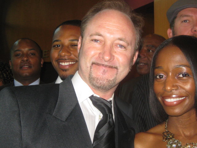 2010 NAACP Theatre Awards, Hollywood, California with Candice Afia