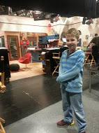 Justin on the Sam and Cat set!