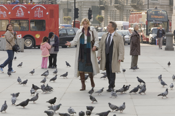 Still of Dustin Hoffman and Emma Thompson in Last Chance Harvey (2008)