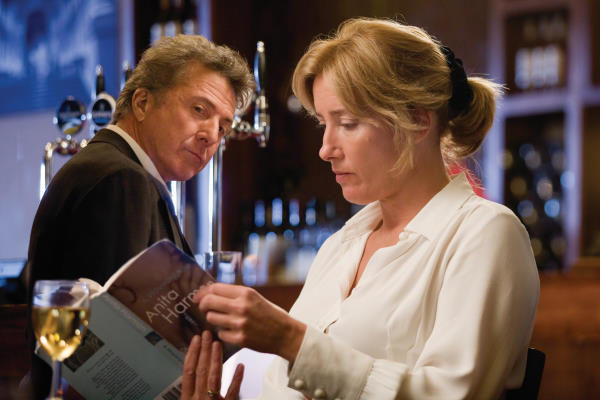 Still of Dustin Hoffman and Emma Thompson in Last Chance Harvey (2008)