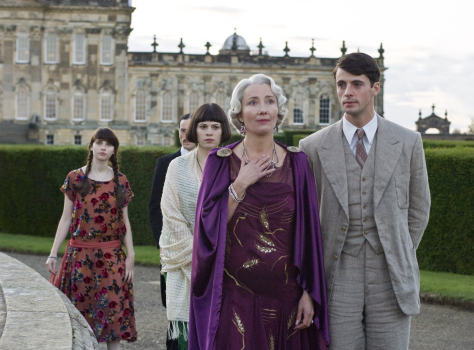 Still of Emma Thompson, Matthew Goode, Felicity Jones and Hayley Atwell in Brideshead Revisited (2008)