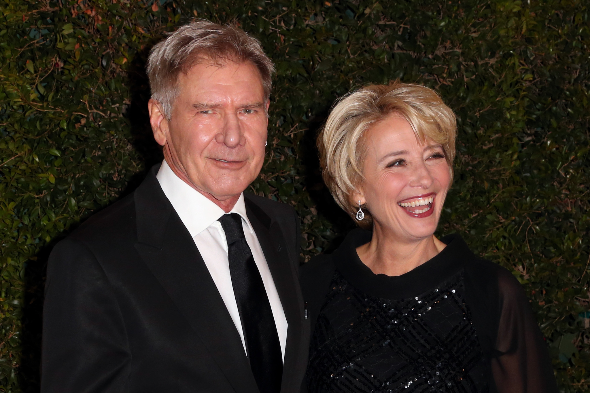 Harrison Ford and Emma Thompson