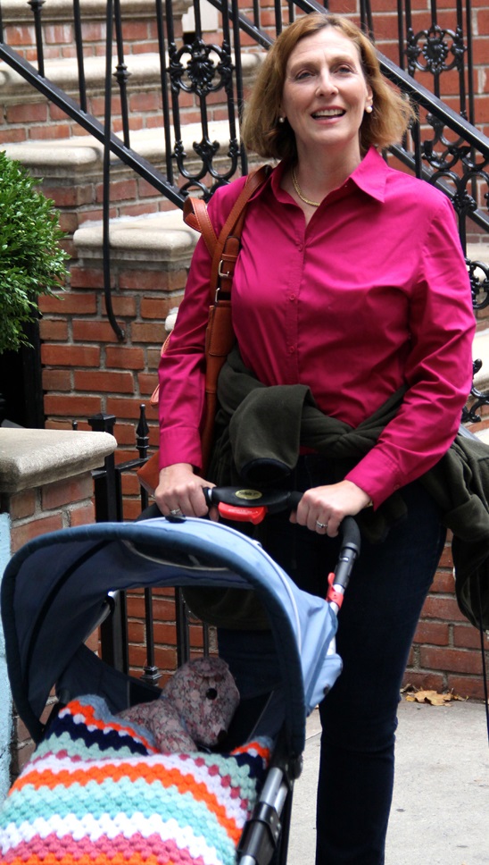Nancy Ellen Shore, stroller mom