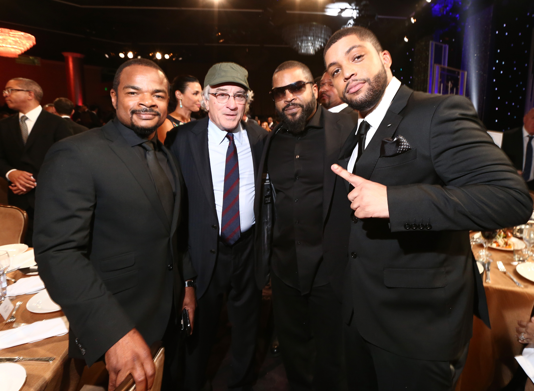 Robert De Niro, Ice Cube, F. Gary Gray and O'Shea Jackson Jr.