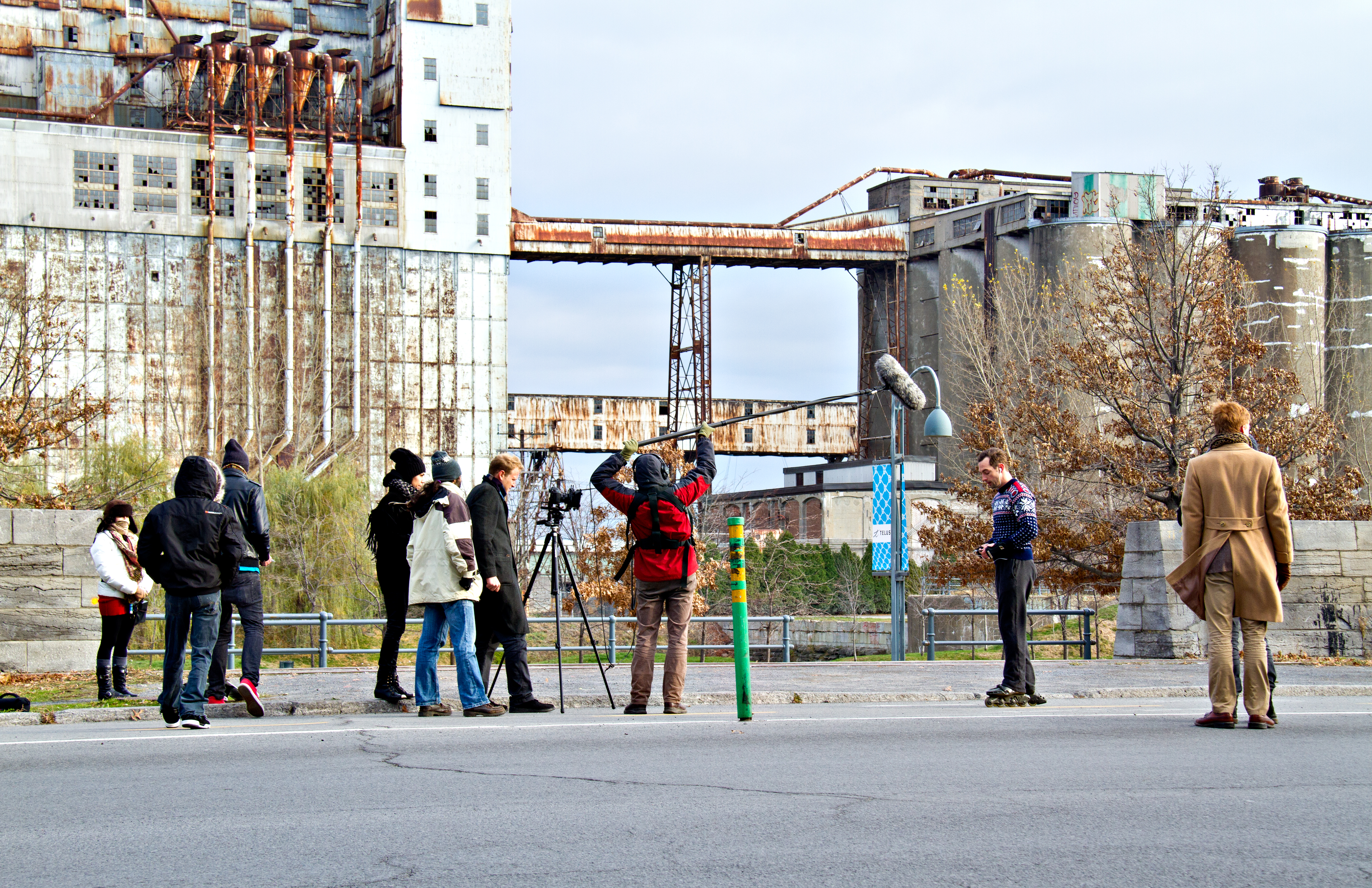 'Shooting Horses' - Old Port of Montreal