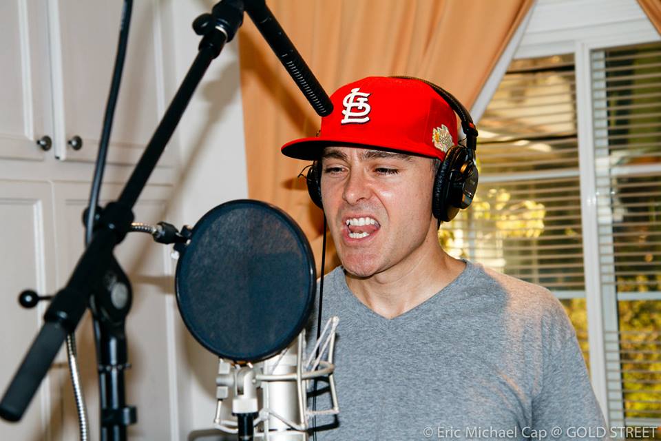 Spitting hot fire on this mic while doing ADR for Sunshine. 2013