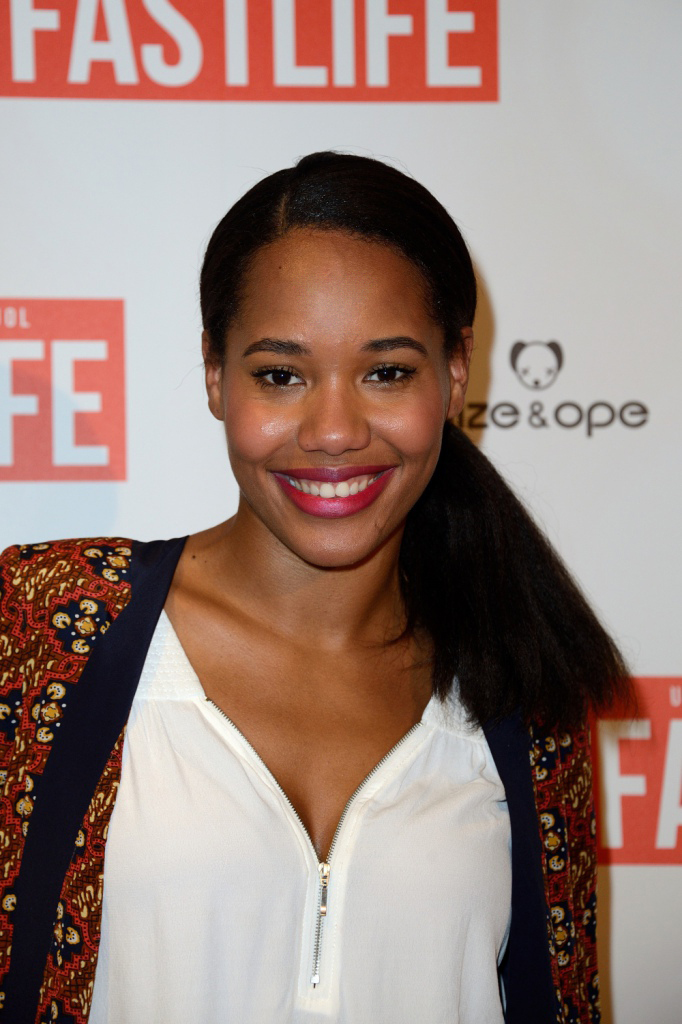 Olivia Biffot at the premiere of Fastlife (2014)