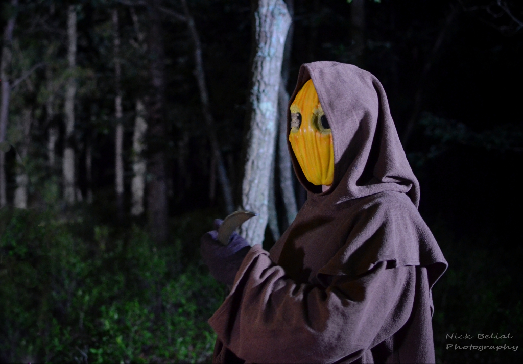 Production still from Carver, filmed in the Pine Barrens of South Jersey.