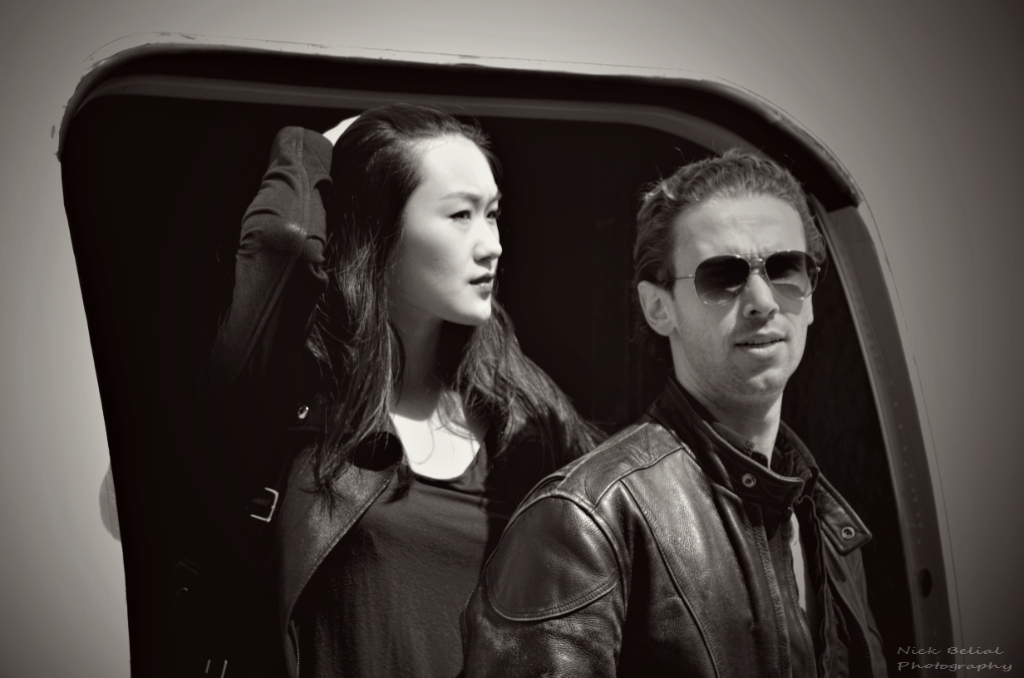 Jason Drago and Danni Wang in a scene from 'Misfits'