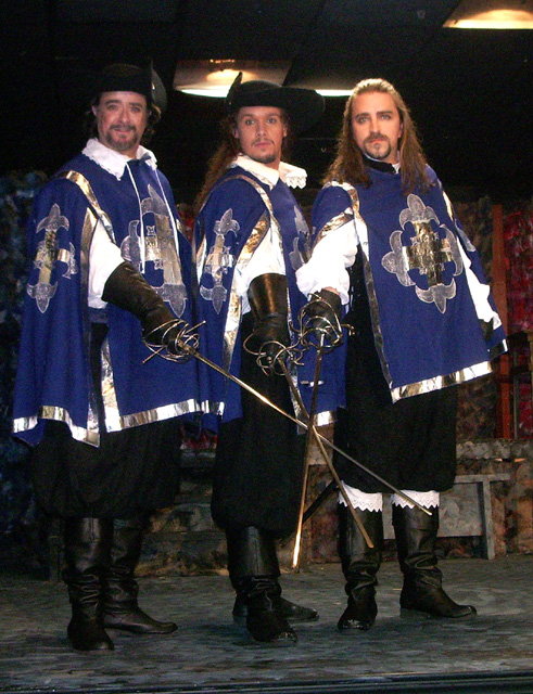 Three Musketeers stage Production