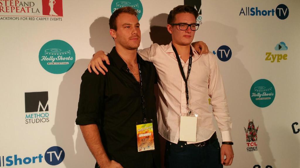 At HollyShorts 2015 with Coleman Beltrami for the premiere of Compund 147.