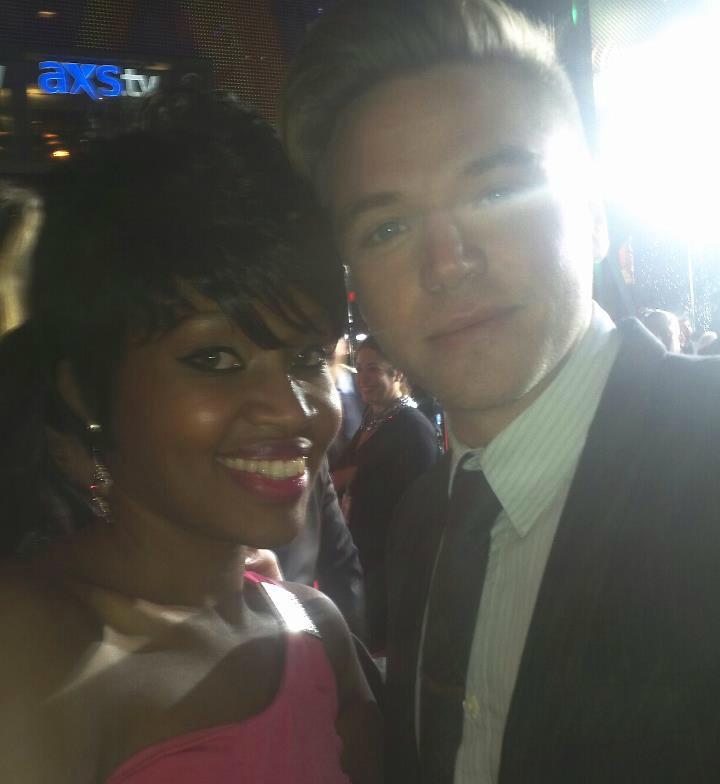 With Brett Davern of Awkward at the 2013 People's Choice Awards