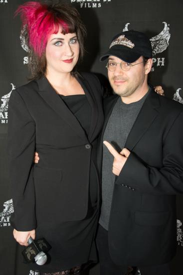 Interviewing Adam Rifkin on Seraph red carpet