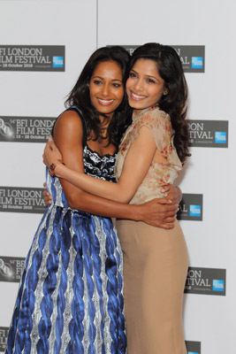 Freida Pinto and Rula Jebreal