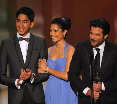 Anil Kapoor, Dev Patel and Freida Pinto