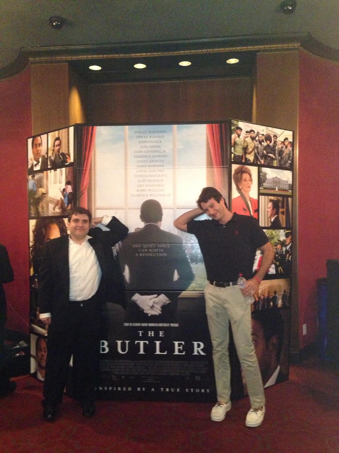 Daniel Glickman and Bennett Galef at event of The Butler in New York City.