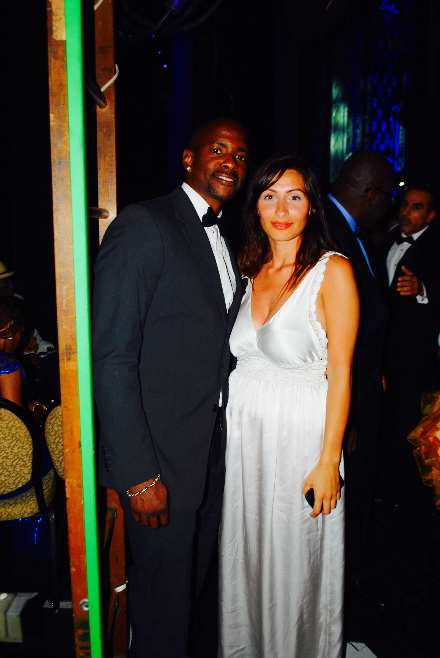 With Keith Robinson of Dream Girls in L.A 2014 at the NAFCA awards.