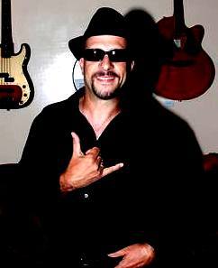 Tony at WITZEND LIVE Venice Beach, Ca. Hanging loose in the Green Room after a big show.