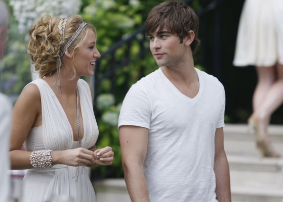 Still of Blake Lively and Chace Crawford in Liezuvautoja (2007)