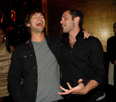 Penn Badgley and Chace Crawford