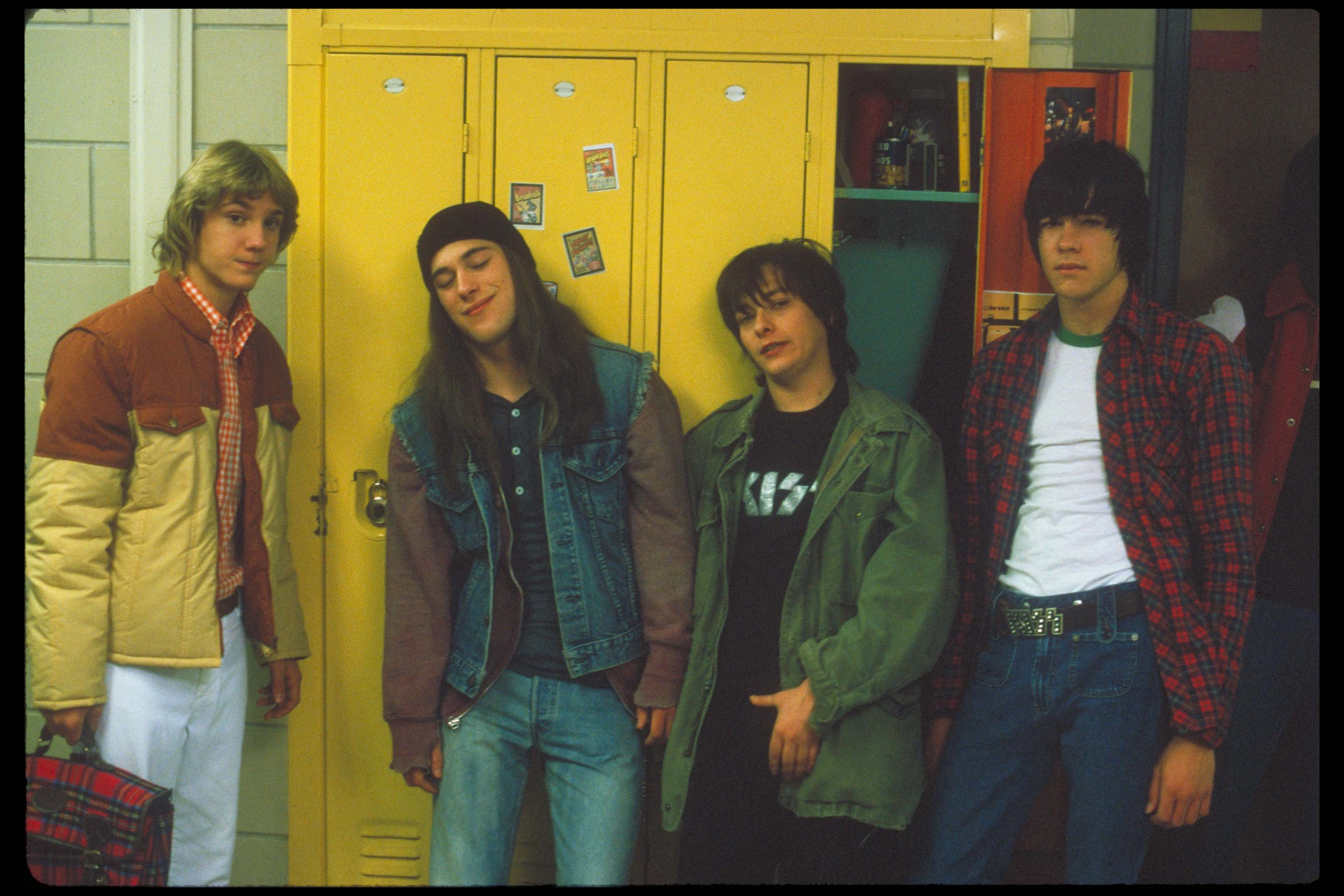 Still of Edward Furlong, Giuseppe Andrews, James DeBello and Sam Huntington in Detroit Rock City (1999)