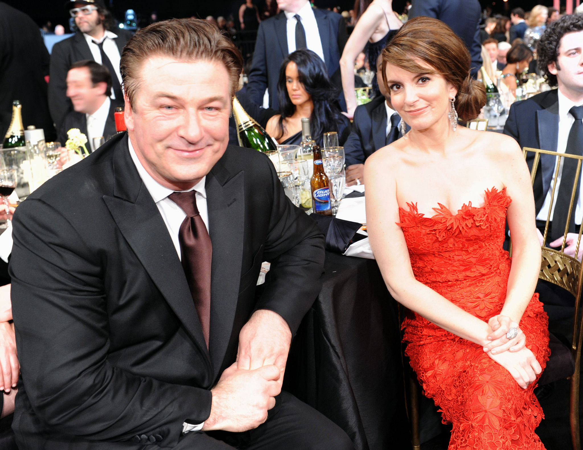 Alec Baldwin and Tina Fey